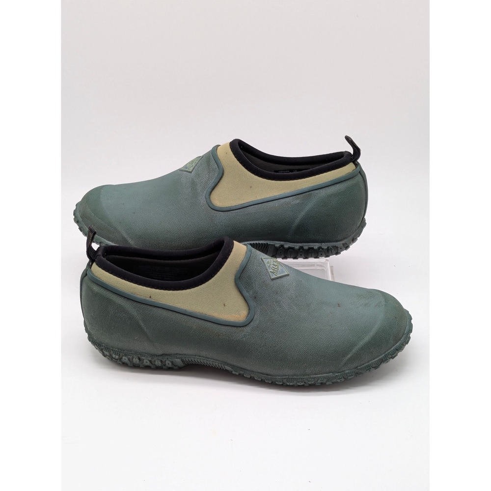 Muck Boot Company Garden Shoes Green Waterproof Slip On Clogs Women's Size 9